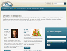 Tablet Screenshot of ecopolitan.com